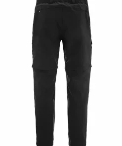 Fjällräven Men's Abisko Hybrid Trail Trousers Zip-Off Black