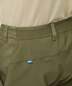 Fjällräven Men's Abisko Hybrid Trail Trousers Zip-Off Laurel Green