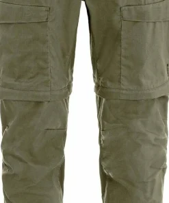 Fjällräven Men's Abisko Hybrid Trail Trousers Zip-Off Laurel Green