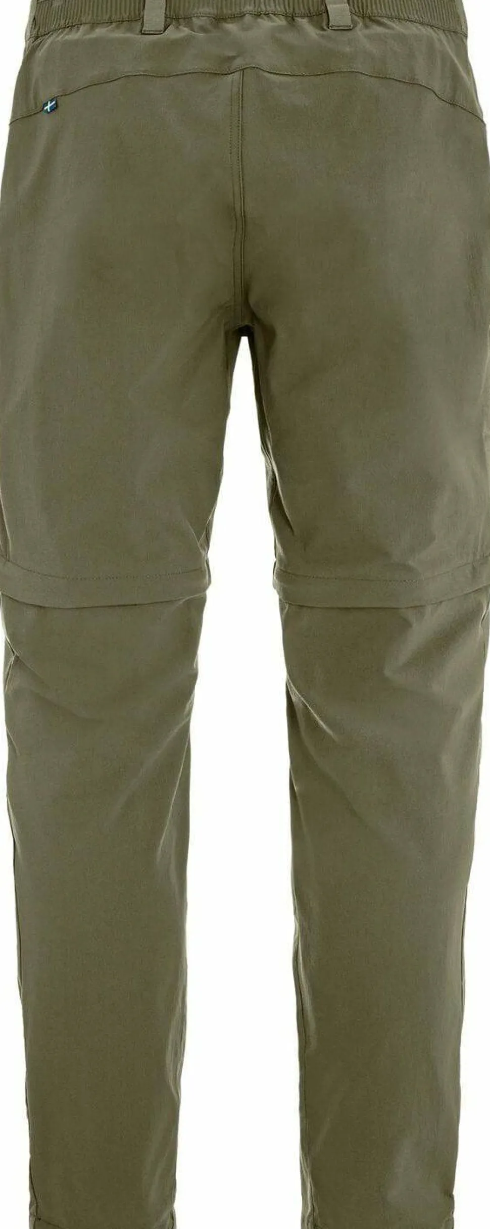 Fjällräven Men's Abisko Hybrid Trail Trousers Zip-Off Laurel Green