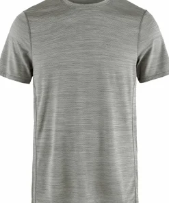 Fjällräven Men's Abisko Lite Short Sleeve Grey-melange