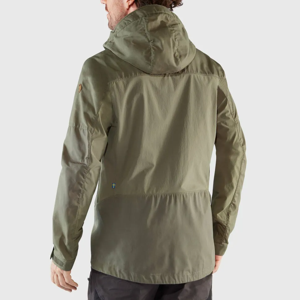 Fjällräven Men's Abisko Lite Trekking Jacket Dark Grey/Black