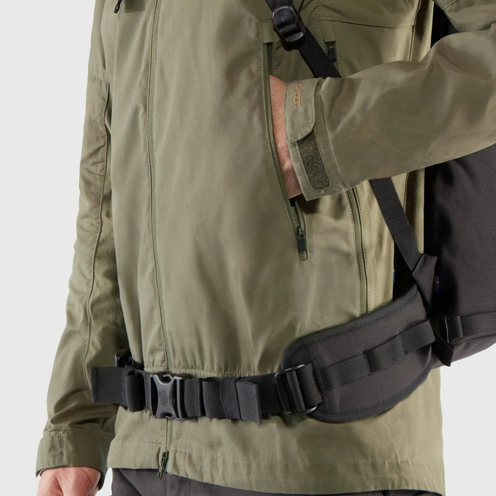 Fjällräven Men's Abisko Lite Trekking Jacket Dark Grey/Black