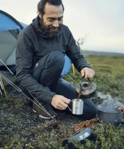Fjällräven Men's Abisko Lite Trekking Trousers Dark Grey