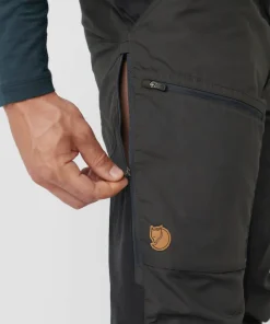Fjällräven Men's Abisko Lite Trekking Trousers Dark Grey