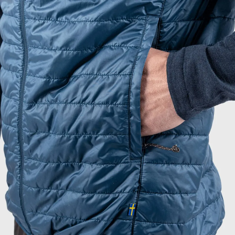Fjällräven Men's Abisko Padded Vest Black