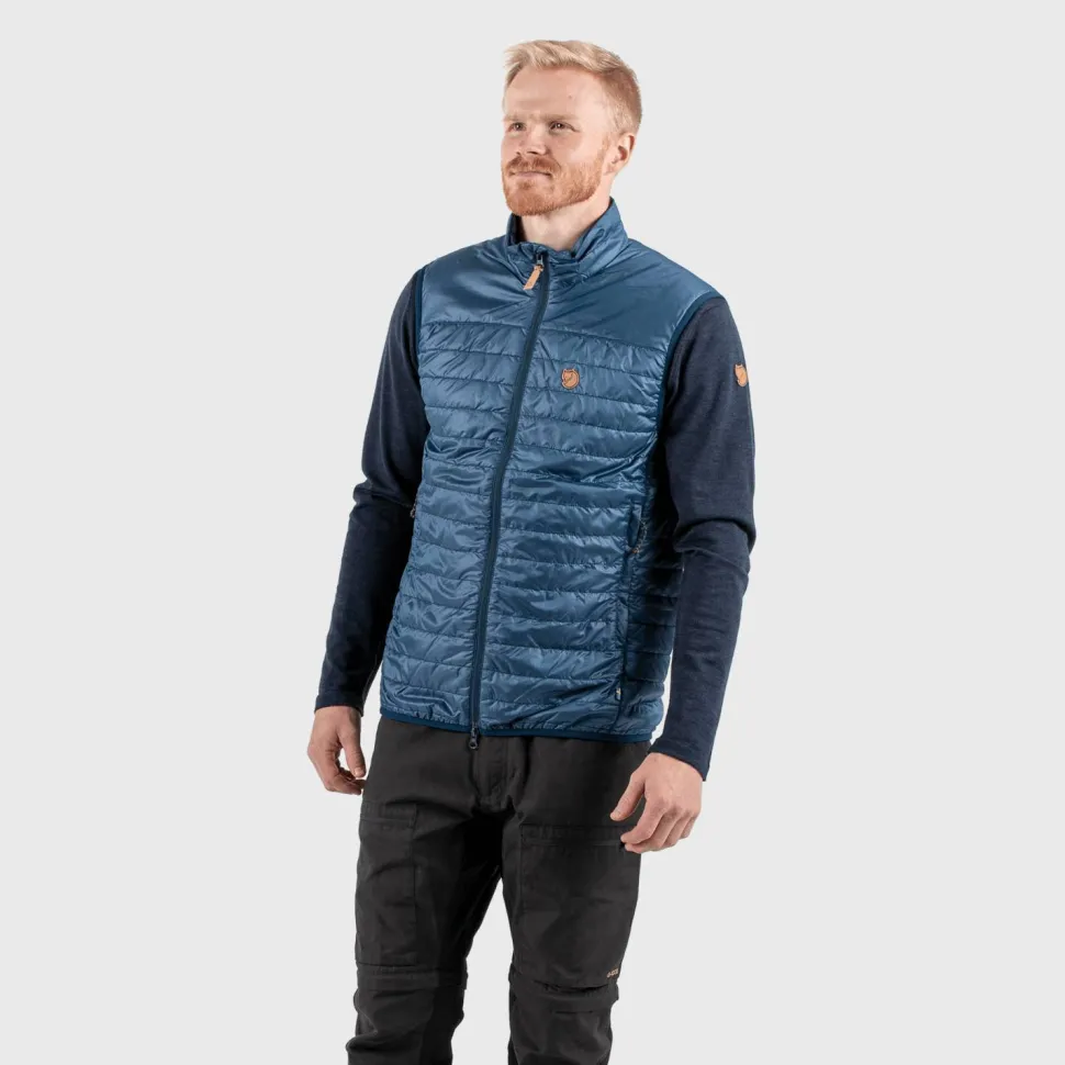 Fjällräven Men's Abisko Padded Vest Black