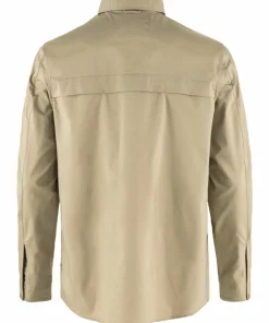 Fjällräven Men's Abisko Trail Shirt Long Sleeve Fossil