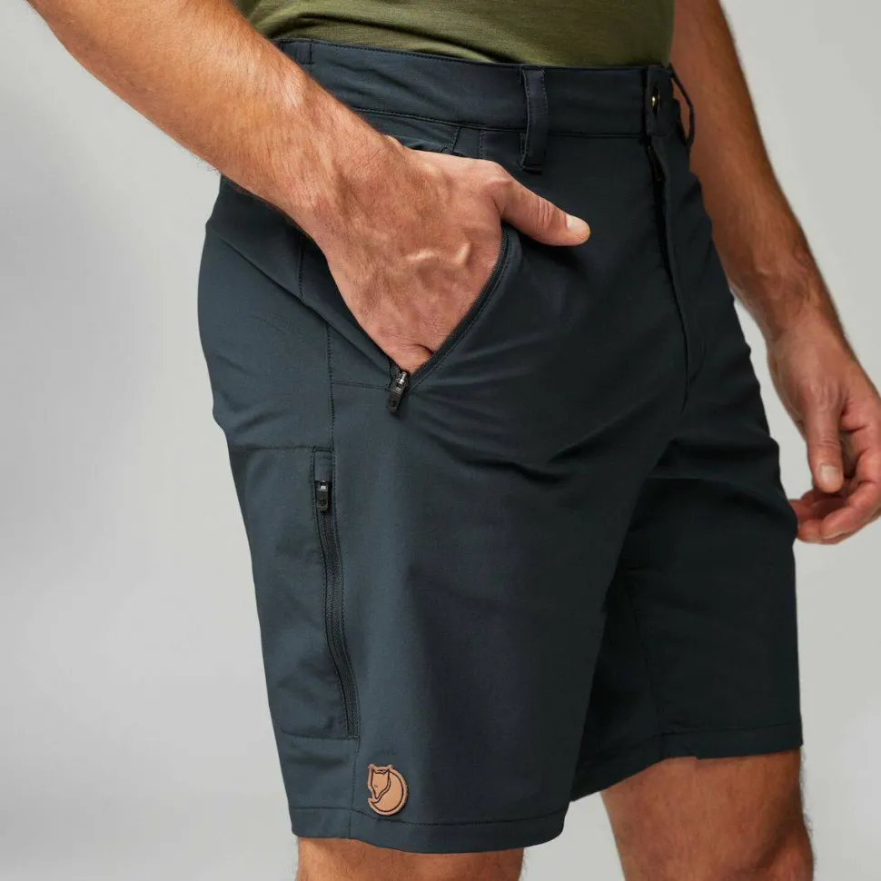 Fjällräven Men's Abisko Trail Stretch Shorts Dark Grey