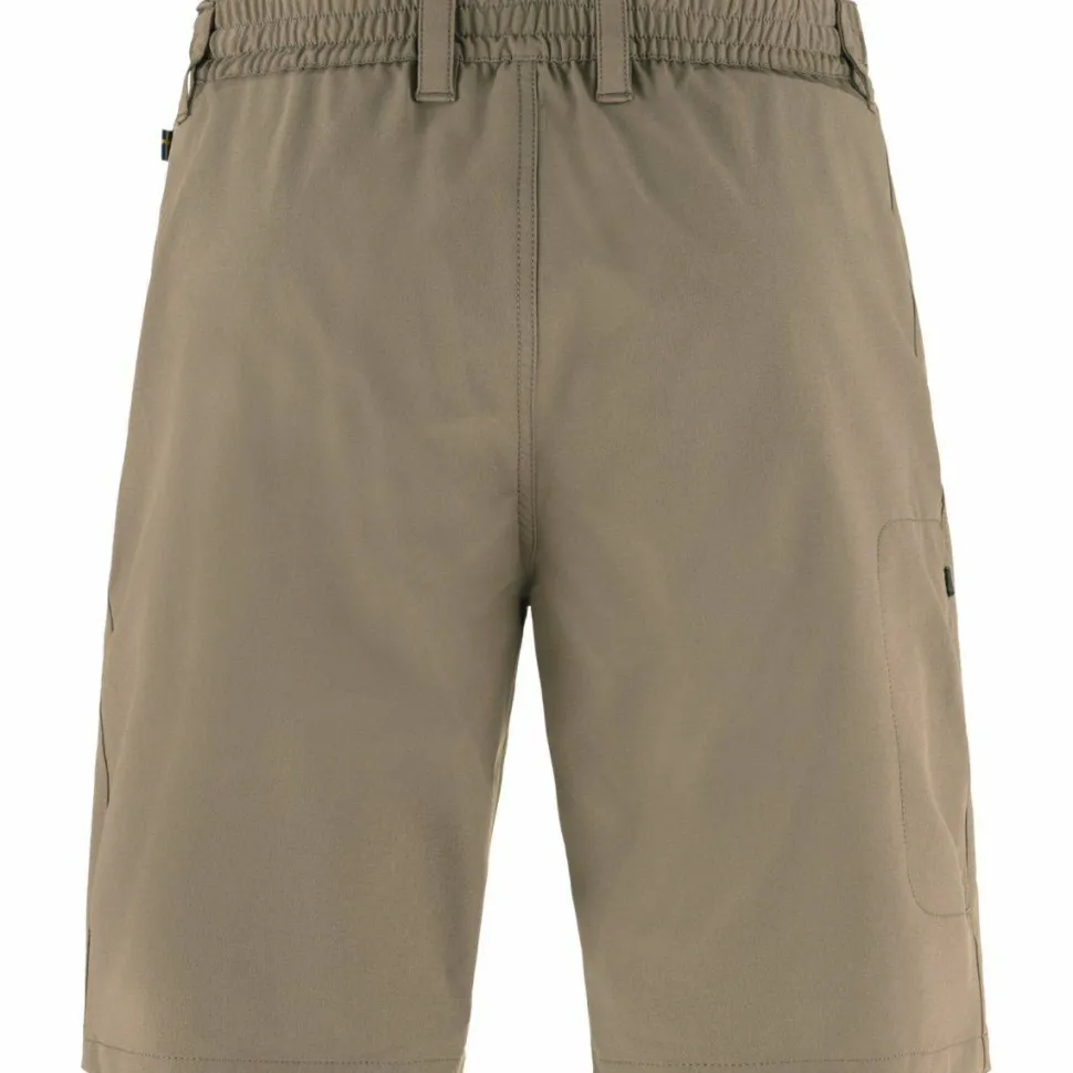 Fjällräven Men's Abisko Trail Stretch Shorts Suede Brown