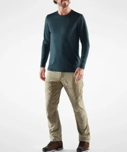 Fjällräven Men's Abisko Wool Ls Laurel Green