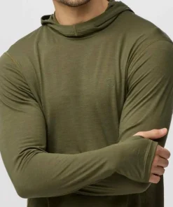 Fjällräven Men's Abisko Wool Hoodie Light Fossil