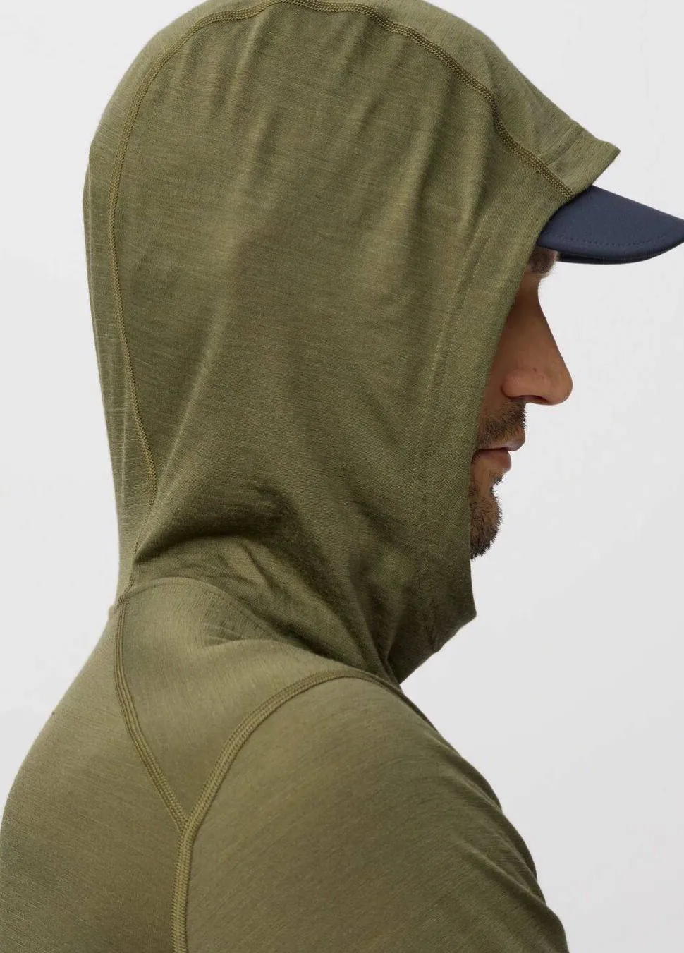 Fjällräven Men's Abisko Wool Hoodie Light Fossil