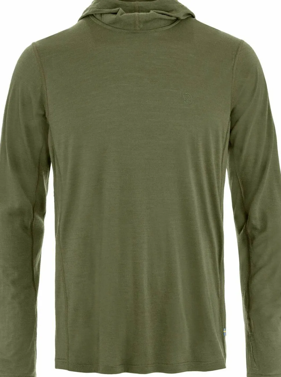 Fjällräven Men's Abisko Wool Hoodie Laurel Green