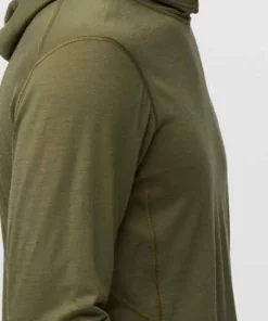 Fjällräven Men's Abisko Wool Hoodie Laurel Green