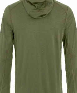 Fjällräven Men's Abisko Wool Hoodie Laurel Green