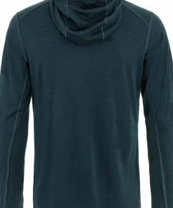 Fjällräven Men's Abisko Wool Hoodie Dark Navy