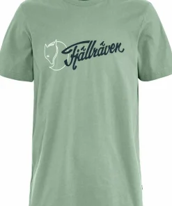 Fjällräven Men's Archive Logo T-Shirt Misty Green