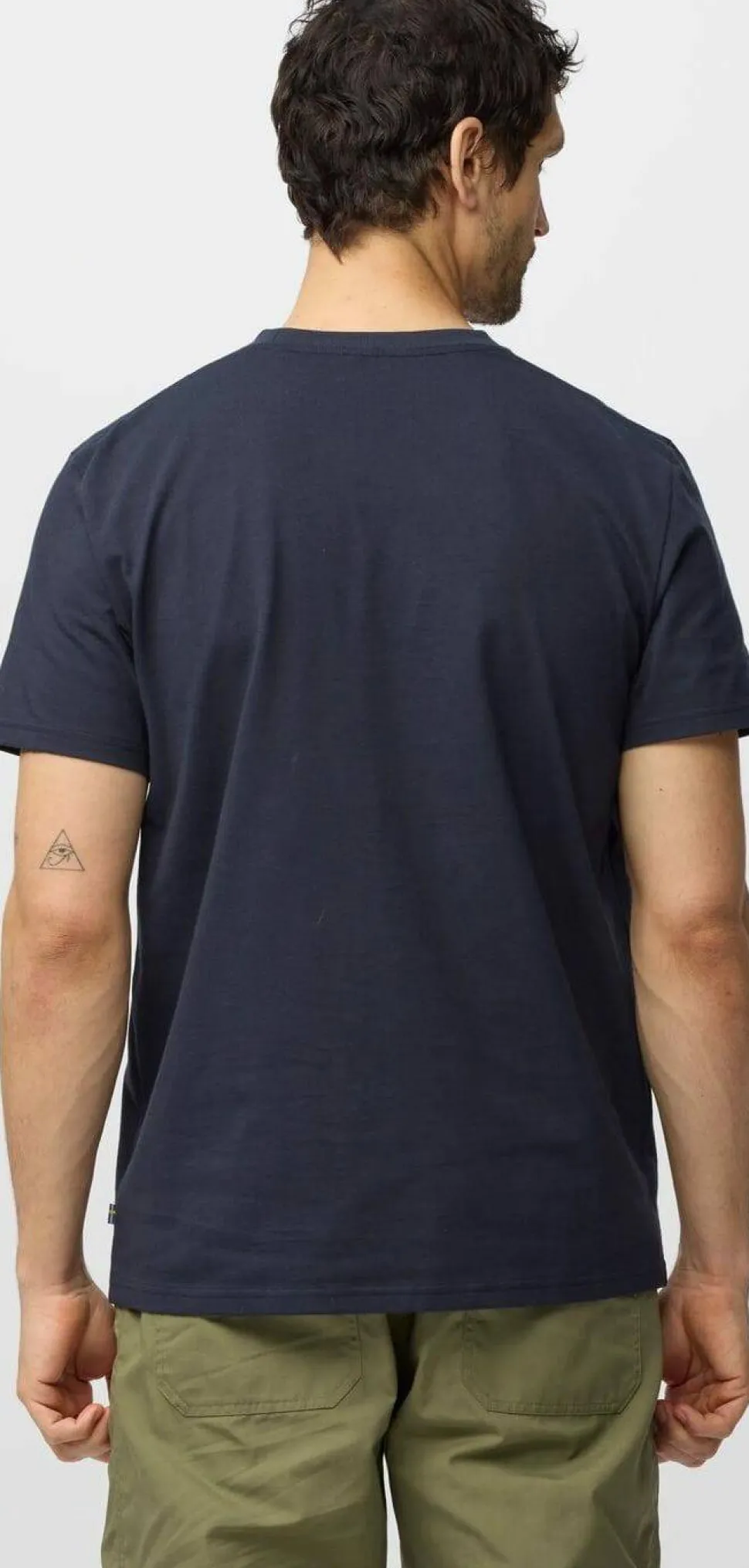 Fjällräven Men's Archive Logo T-Shirt Eggshell