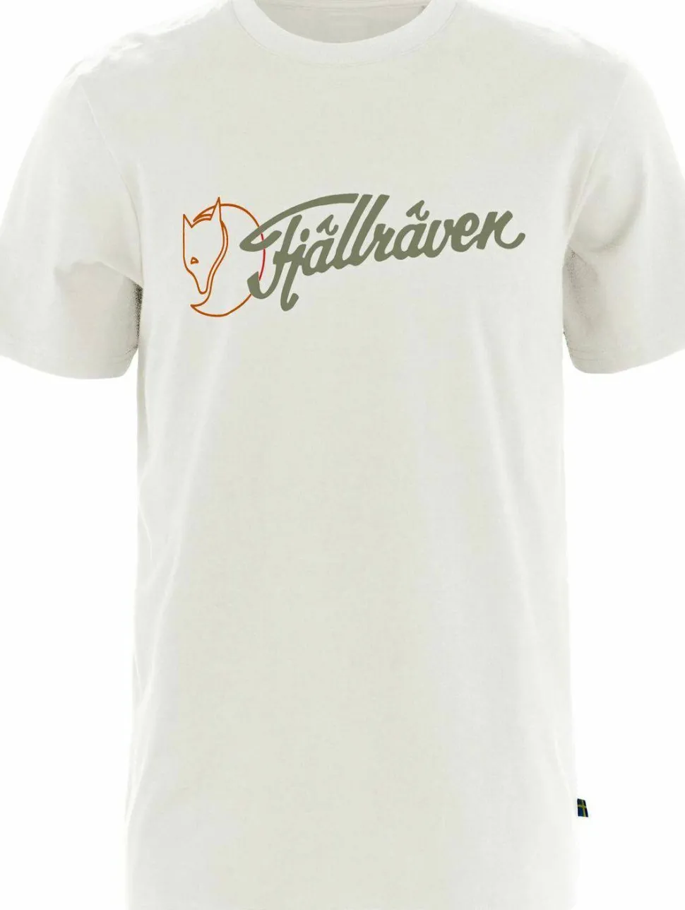 Fjällräven Men's Archive Logo T-Shirt Eggshell