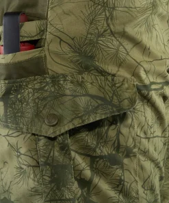 Fjällräven Men's Barents Pro Hunting Trousers Greencamo/Deepforest