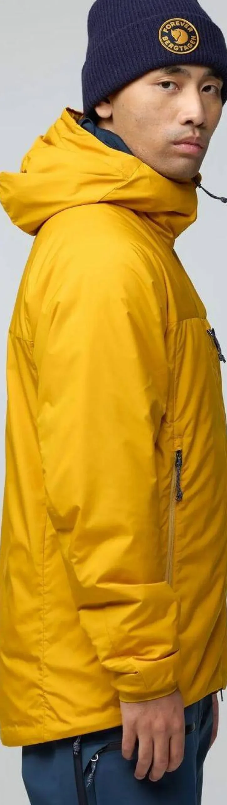 Fjällräven Men's Bergtagen 60 Insulation Jacket Mountain Blue-mustard Yellow