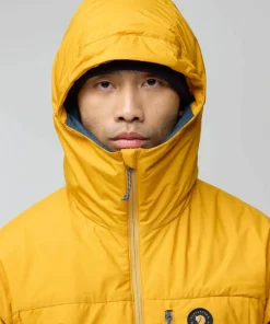 Fjällräven Men's Bergtagen 60 Insulation Jacket Mountain Blue-mustard Yellow