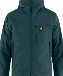 Fjällräven Men's Bergtagen 60 Insulation Jacket Mountain Blue-mustard Yellow