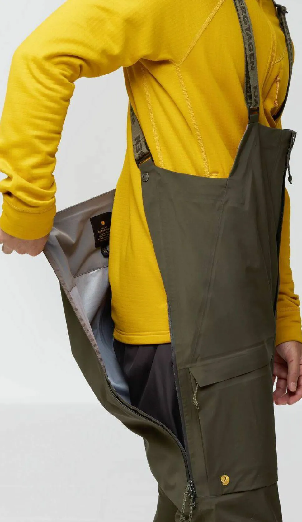 Fjällräven Men's Bergtagen GORE-TEX Touring Trousers Black