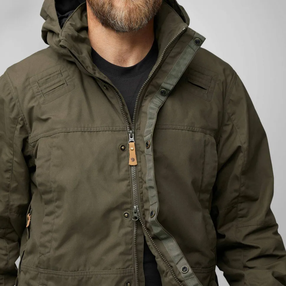 Fjällräven Men's Drev Hybrid Jacket Dark Olive