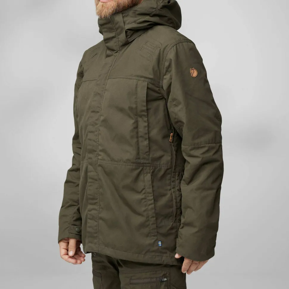 Fjällräven Men's Drev Hybrid Jacket Dark Olive