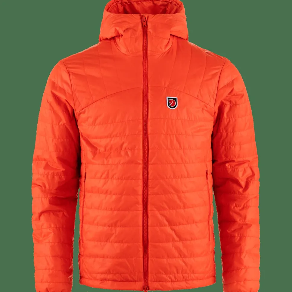 Fjällräven Men's Expedition X-Lätt Hoodie Flame Orange