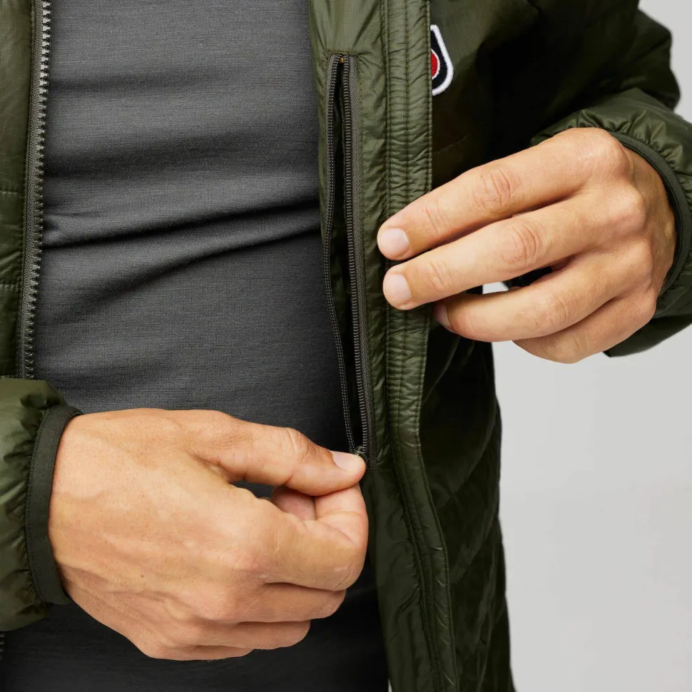 Fjällräven Men's Expedition X-Lätt Hoodie Flame Orange