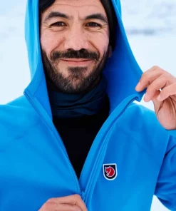 Fjällräven Men's Expedition Fleece Hoodie Un Blue