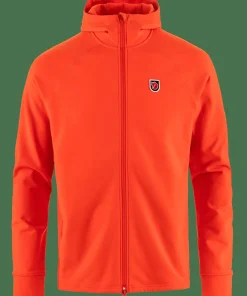 Fjällräven Men's Expedition Fleece Hoodie Flame Orange