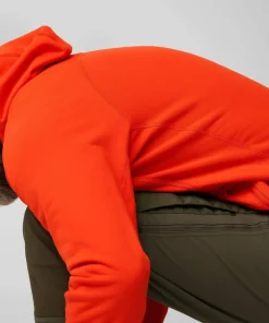Fjällräven Men's Expedition Fleece Hoodie Flame Orange