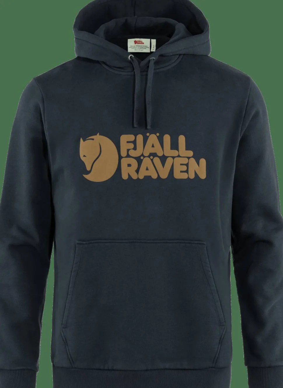 Fjällräven Men's Fjällräven Logo Hoodie Dark Navy