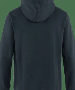Fjällräven Men's Fjällräven Logo Hoodie Dark Navy