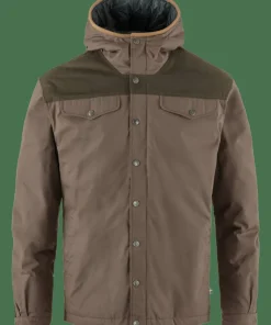 Fjällräven Men's Greenland No. 1 Down Jacket Suede Brown-Dark Olive