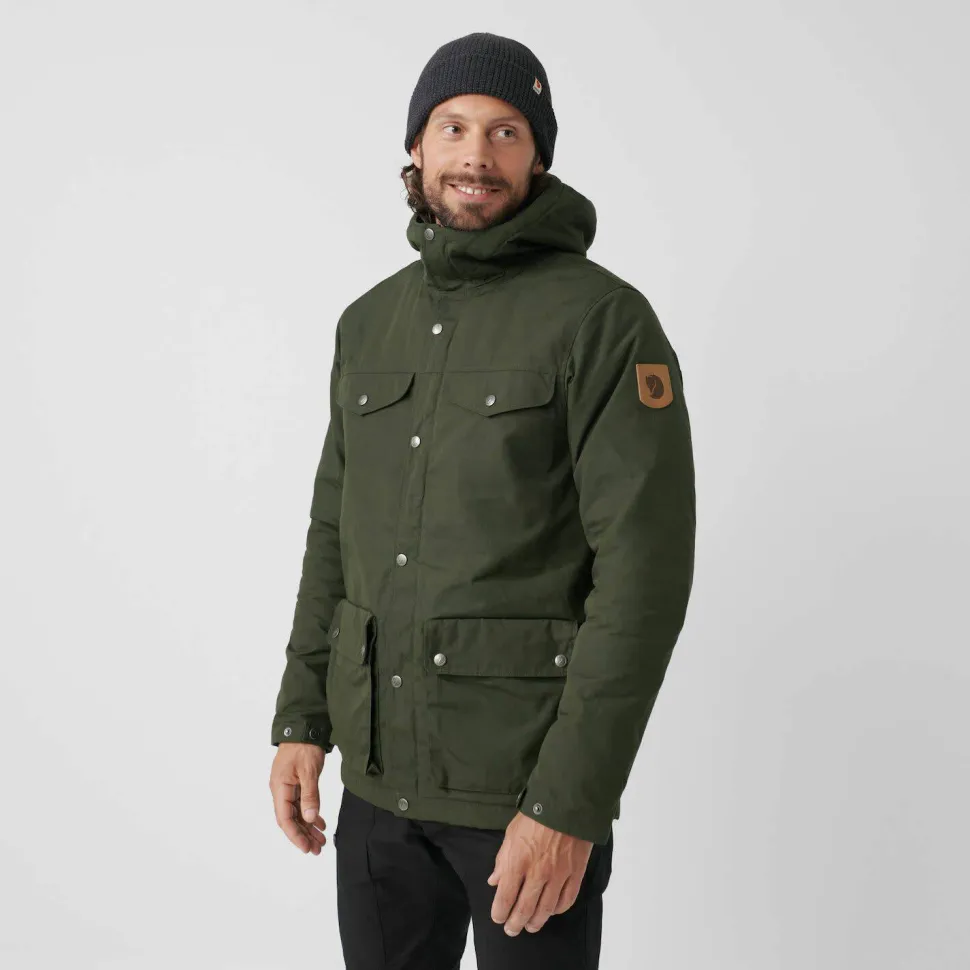 Fjällräven Men's Greenland Winter Jacket Buckwheat Brown