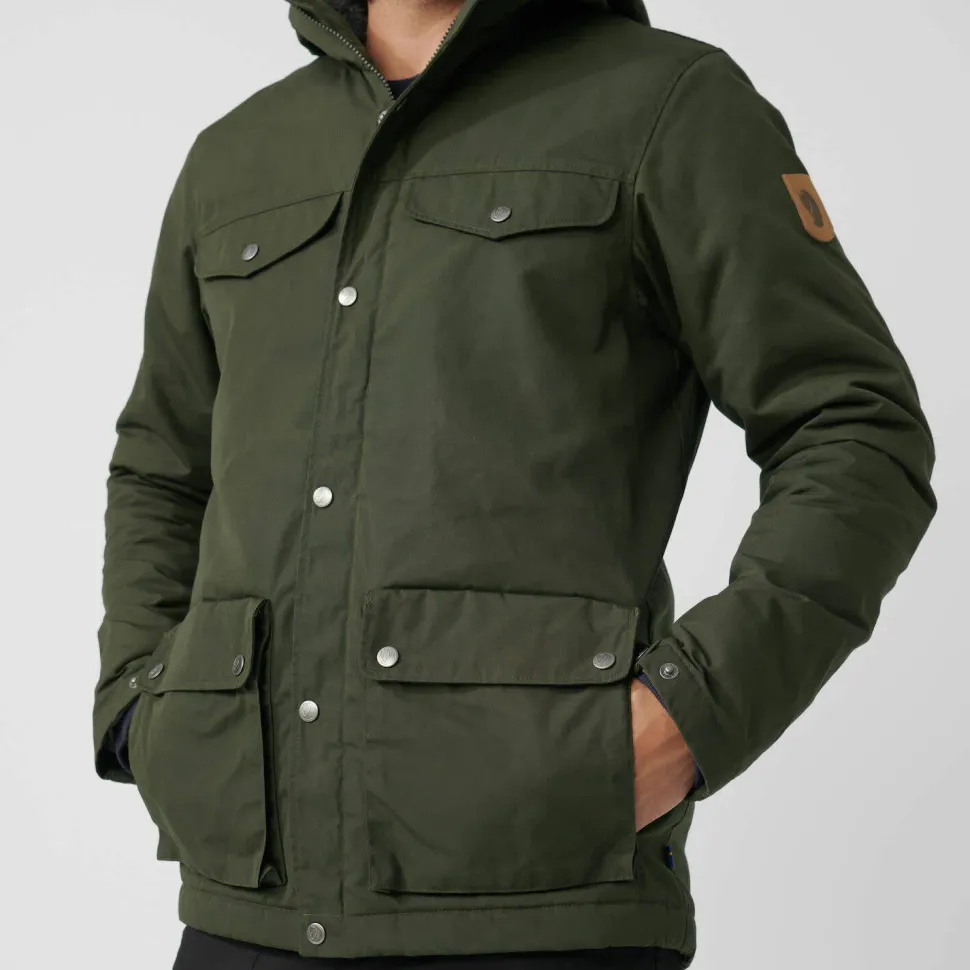 Fjällräven Men's Greenland Winter Jacket Buckwheat Brown