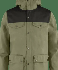 Fjällräven Men's Greenland Winter Jacket Green-Dark Grey