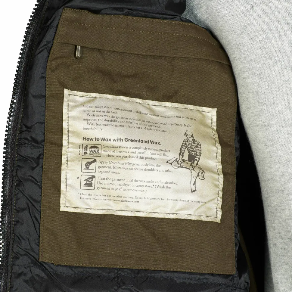 Fjällräven Men's Grimsey Vest Dark Olive