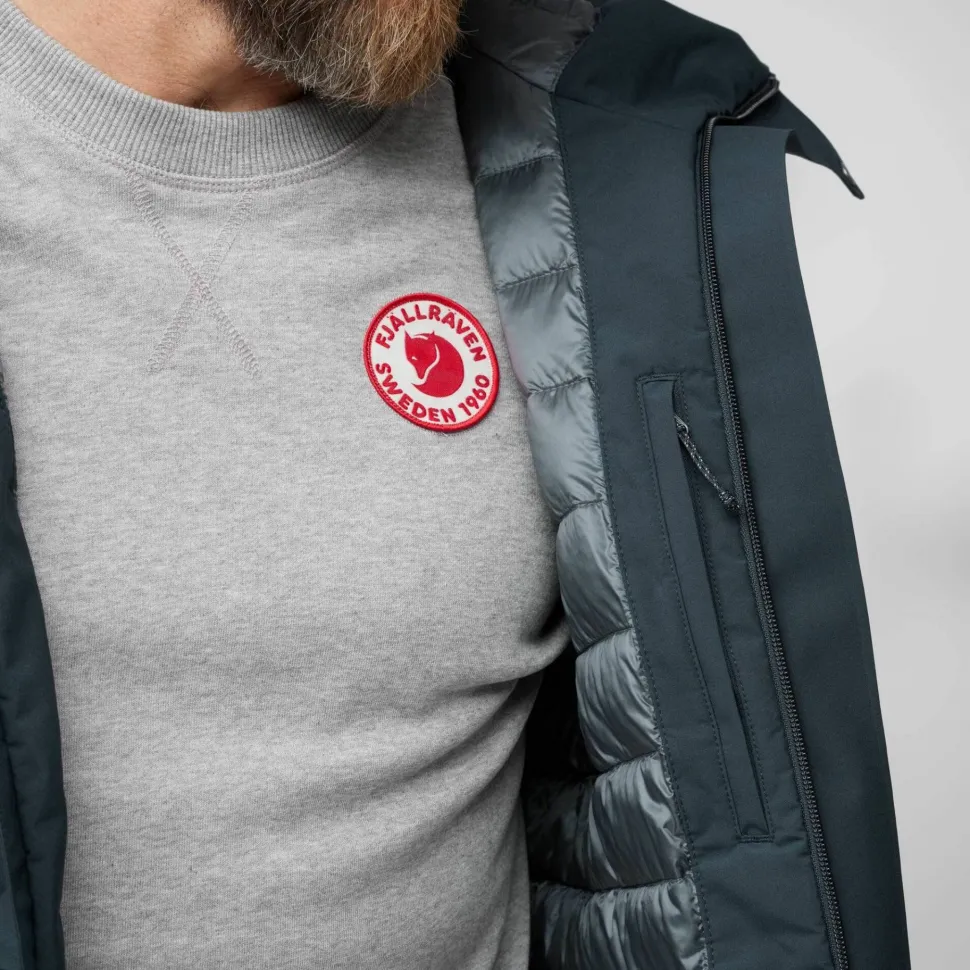Fjällräven Men's Hc Hydratic Padded Trail Jacket Black