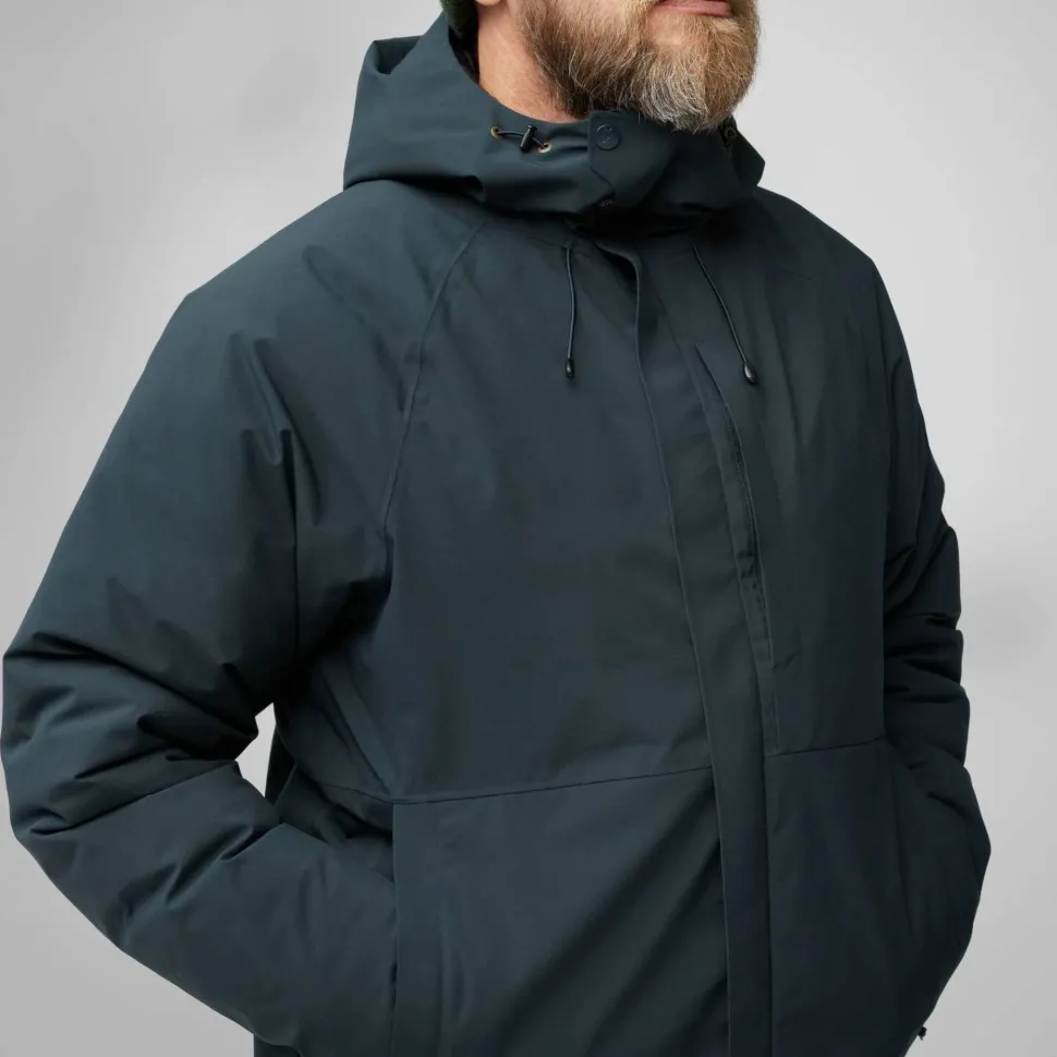 Fjällräven Men's Hc Hydratic Padded Trail Jacket Black