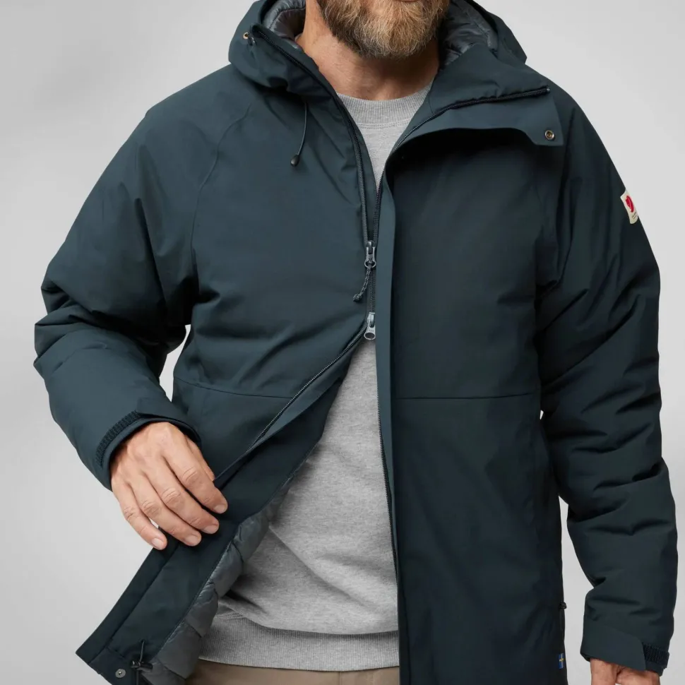 Fjällräven Men's Hc Hydratic Padded Trail Jacket Black