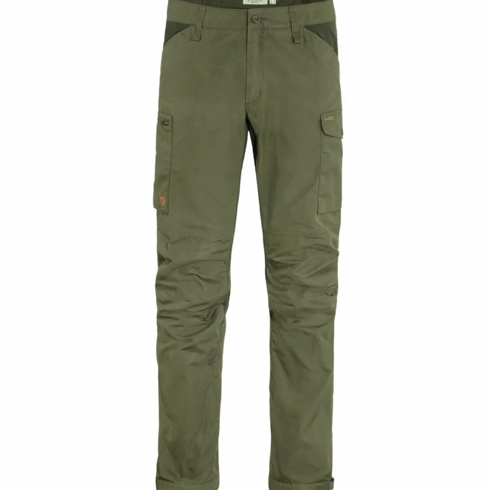 Fjällräven Men's Kaipak Trousers Laurel Green-Deep Forest