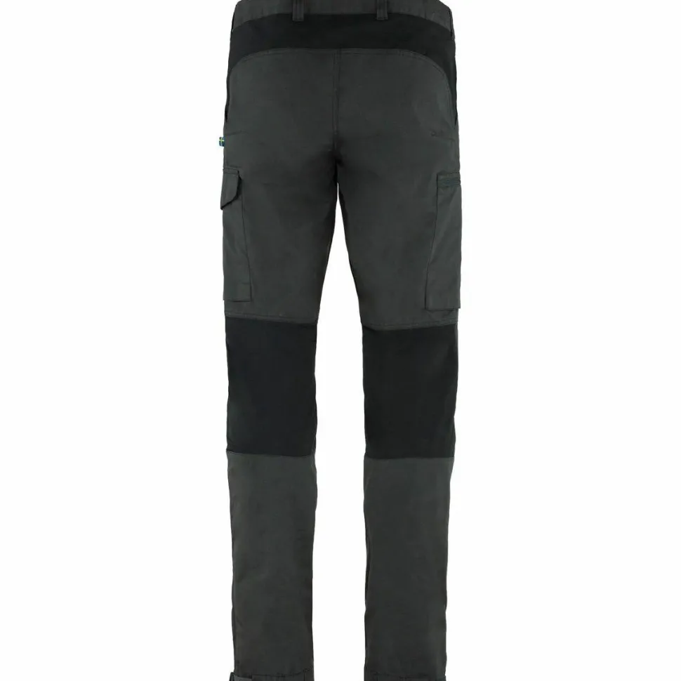 Fjällräven Men's Kaipak Trousers Dark Grey-Black