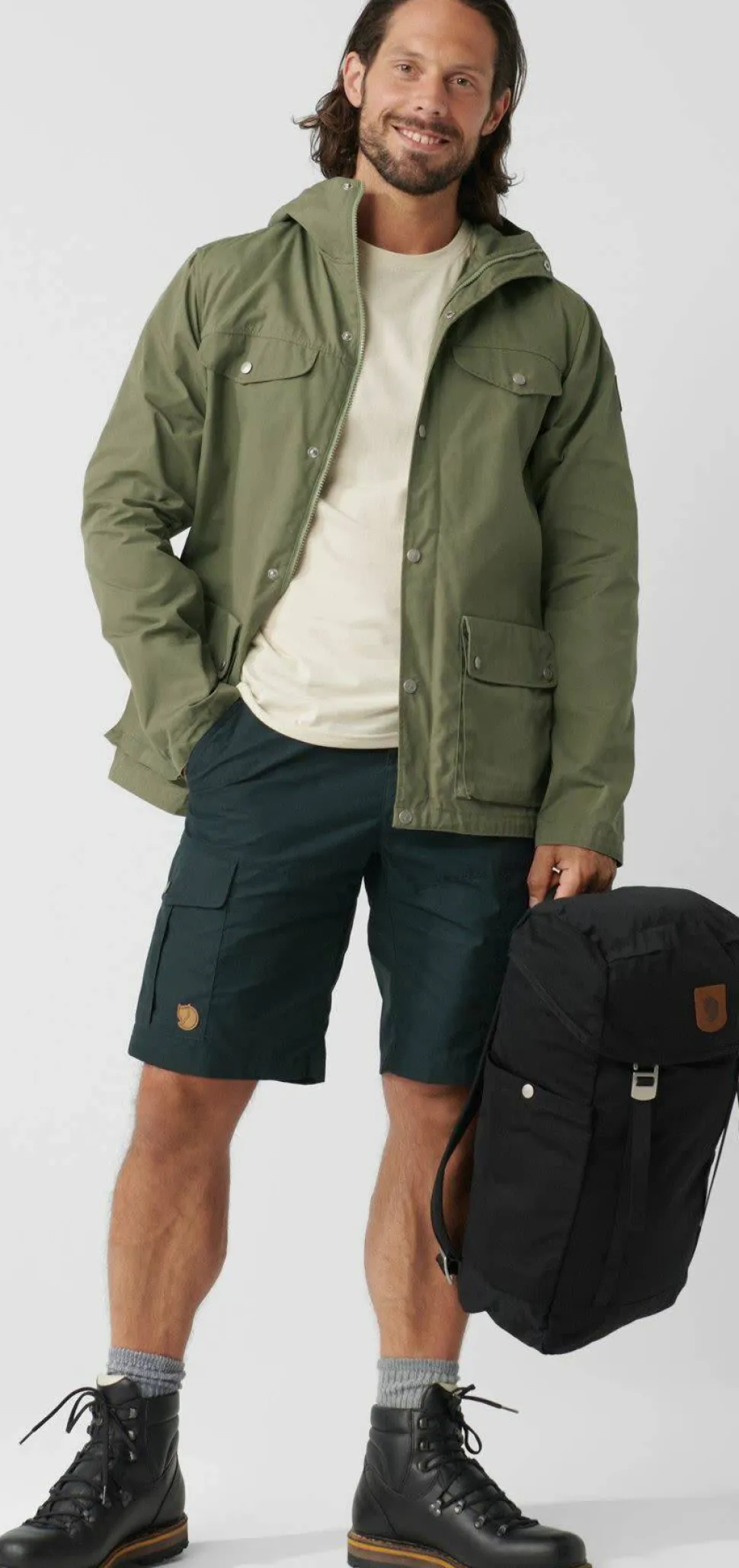Fjällräven Men's Karl Pro Shorts Buckwheat Brown