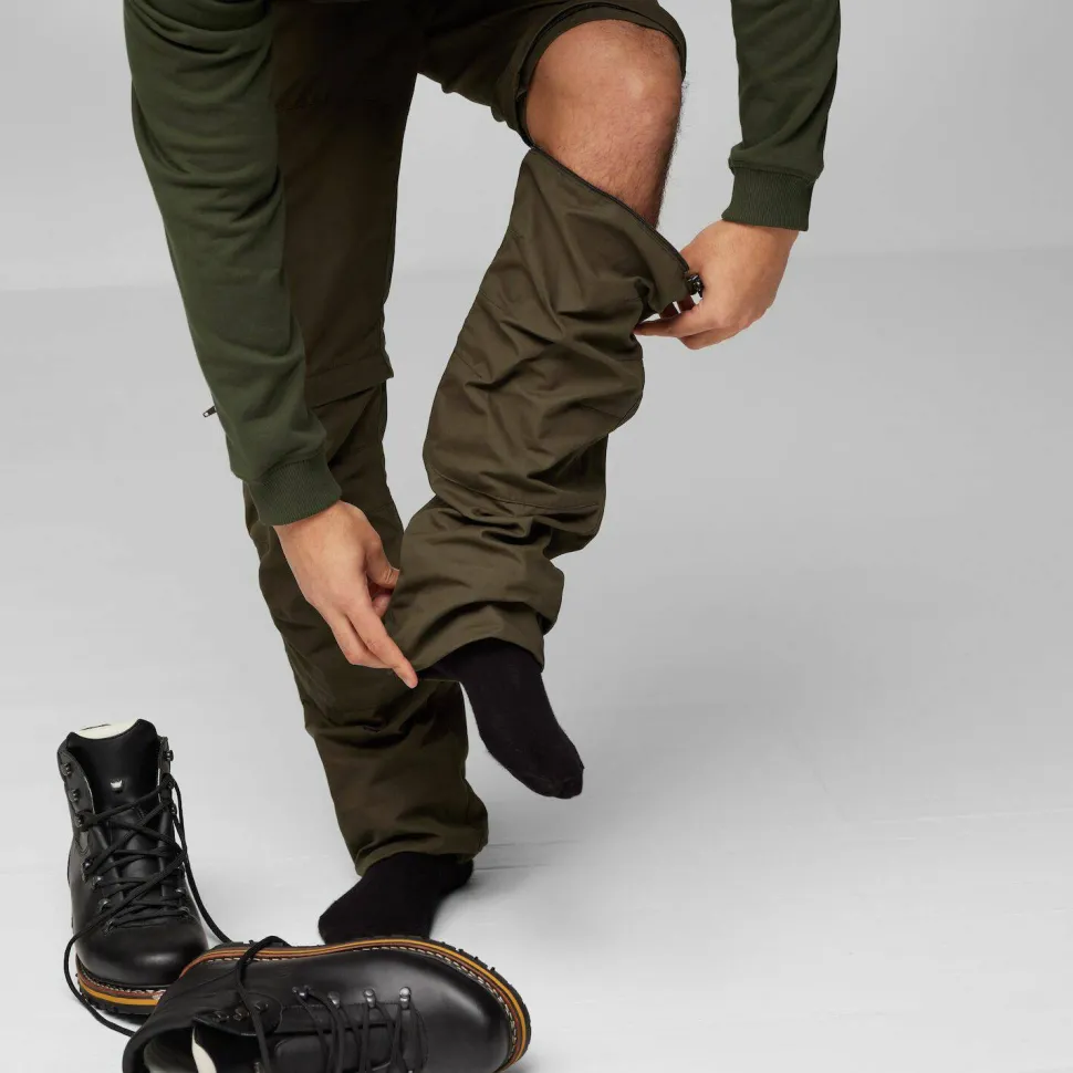 Fjällräven Men's Karl Pro Zip-Off Trousers Buckwheat Brown